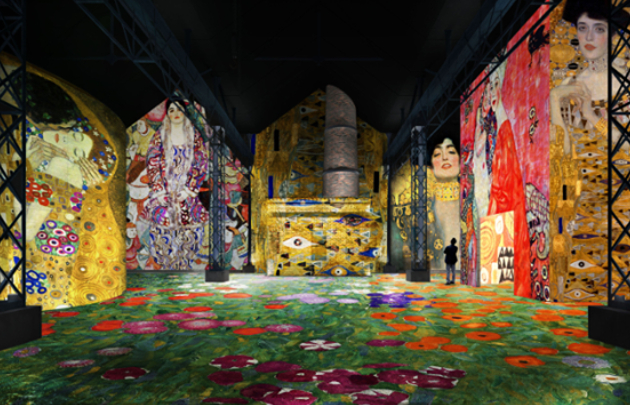 Atelier-des-Lumières-Gustav-Klimt