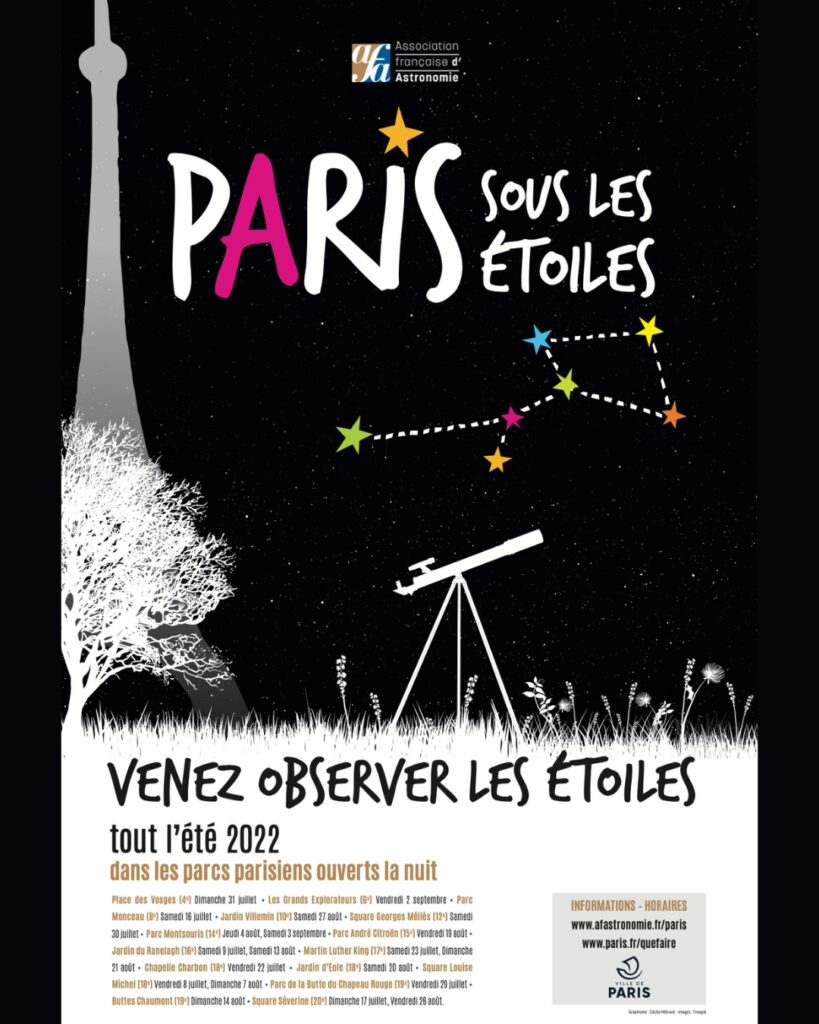 Paris sous les étoiles - Association Française d'Astronomie.