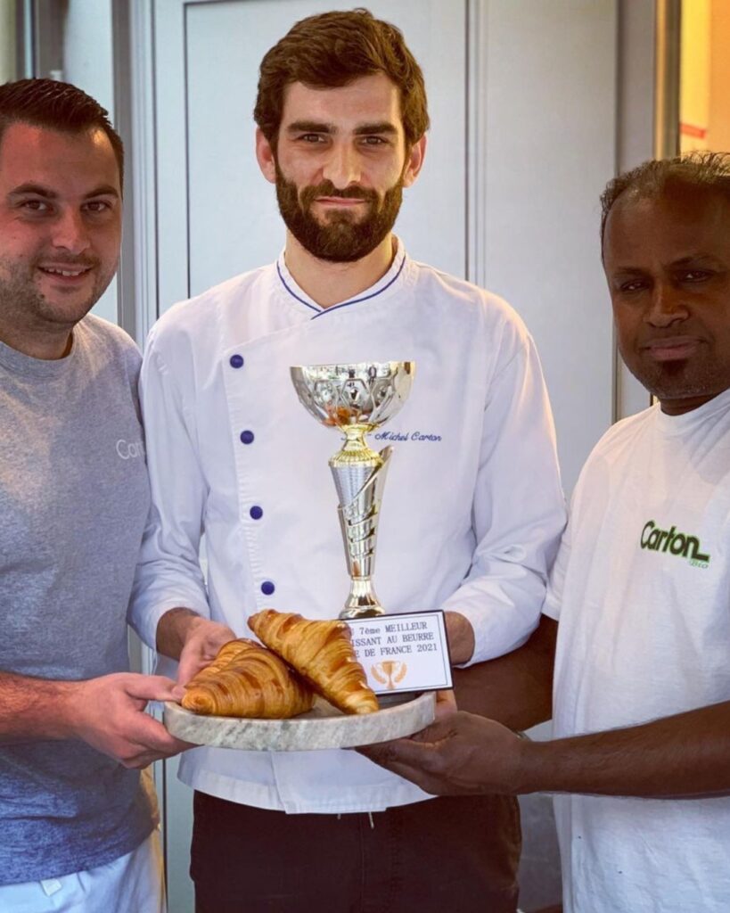 Jean-Michel Carton’s croissants has been awarded as the best of the Ile de France !