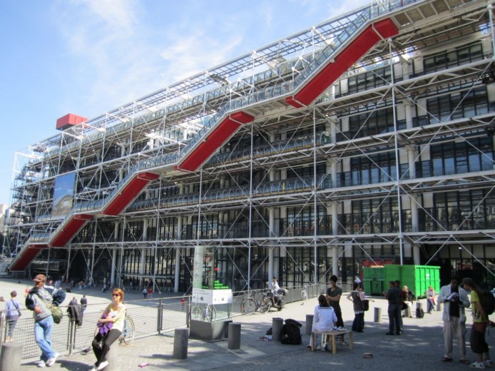 Beaubourg museum (Centre Pompidou) - Paris